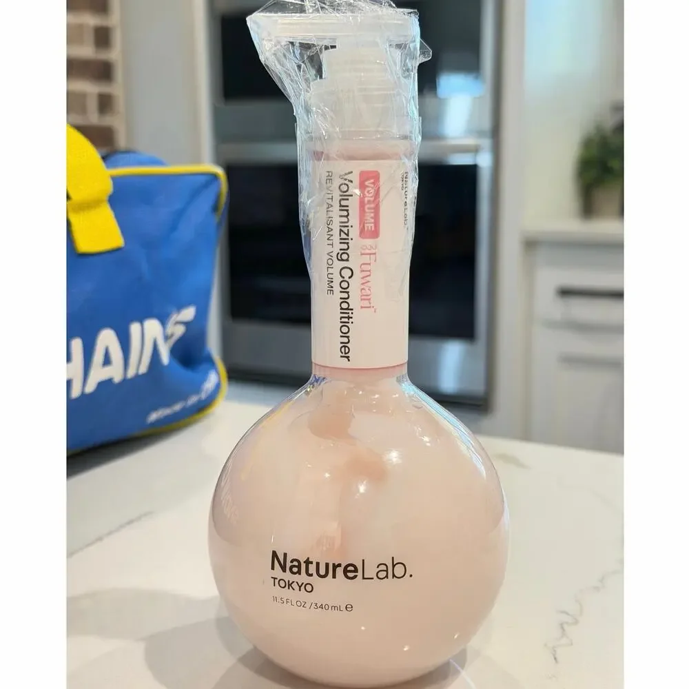 NatureLab Tokyo Fuwari Volumizing Conditioner 11.5 oz Fine Flat Hair New